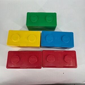 Chubs Stackables Baby Wipe Container Building Block Style Storage Cases Lot of 5